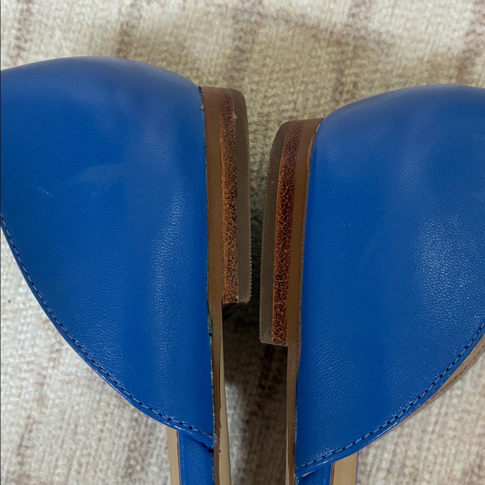 EUC Talbots Leather Leona D’Orsay Flats - Picture 3 of 6